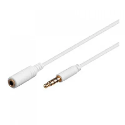 Goobay 62364 Audio-Kabel 5 m 3.5mm Weiß