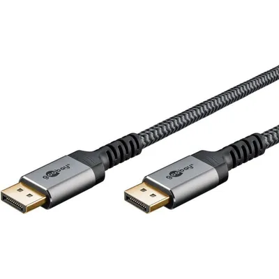 DisplayPort-Kabel Goobay 65270 3m 4K HDMI Male-Male Grau