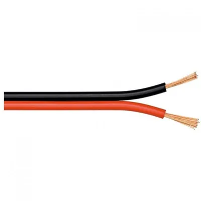 Goobay Lautsprecherkabel 2x4mm 10m Rot/Schwarz