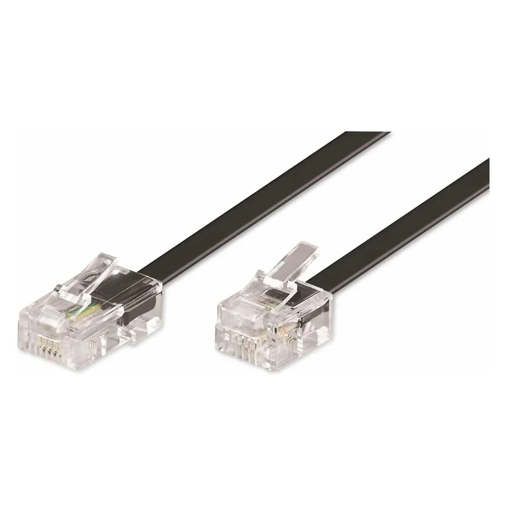 Goobay 68530 Telefonkabel Schwarz