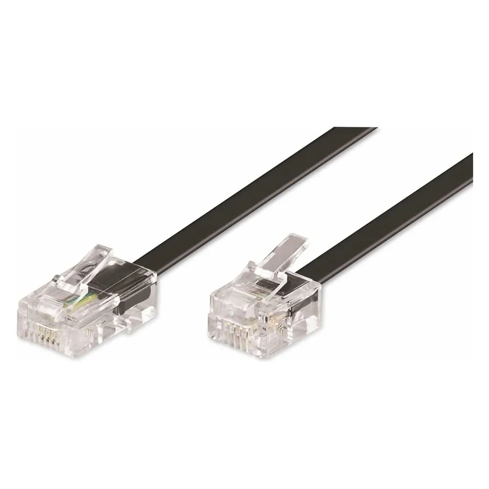 Goobay 68577 Telefonkabel Schwarz
