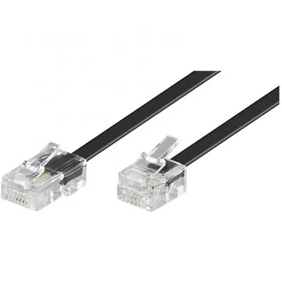 Goobay 68577 Telefonkabel Schwarz