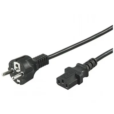 Goobay Gerades CPU-Stromkabel C13 1,5 m Schwarz