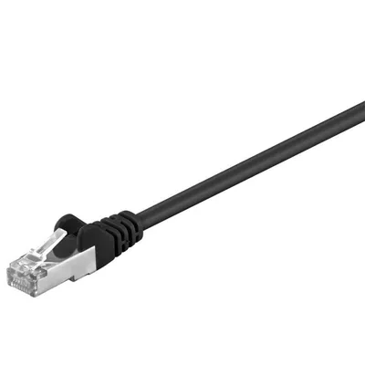 Kabel Goobay 68667 Cat5e 10 m Schwarz SF/UTP RJ-45