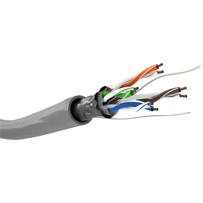 Netzwerkkabel Goobay 68706 100 m Cat5e F/UTP (FTP) Grau