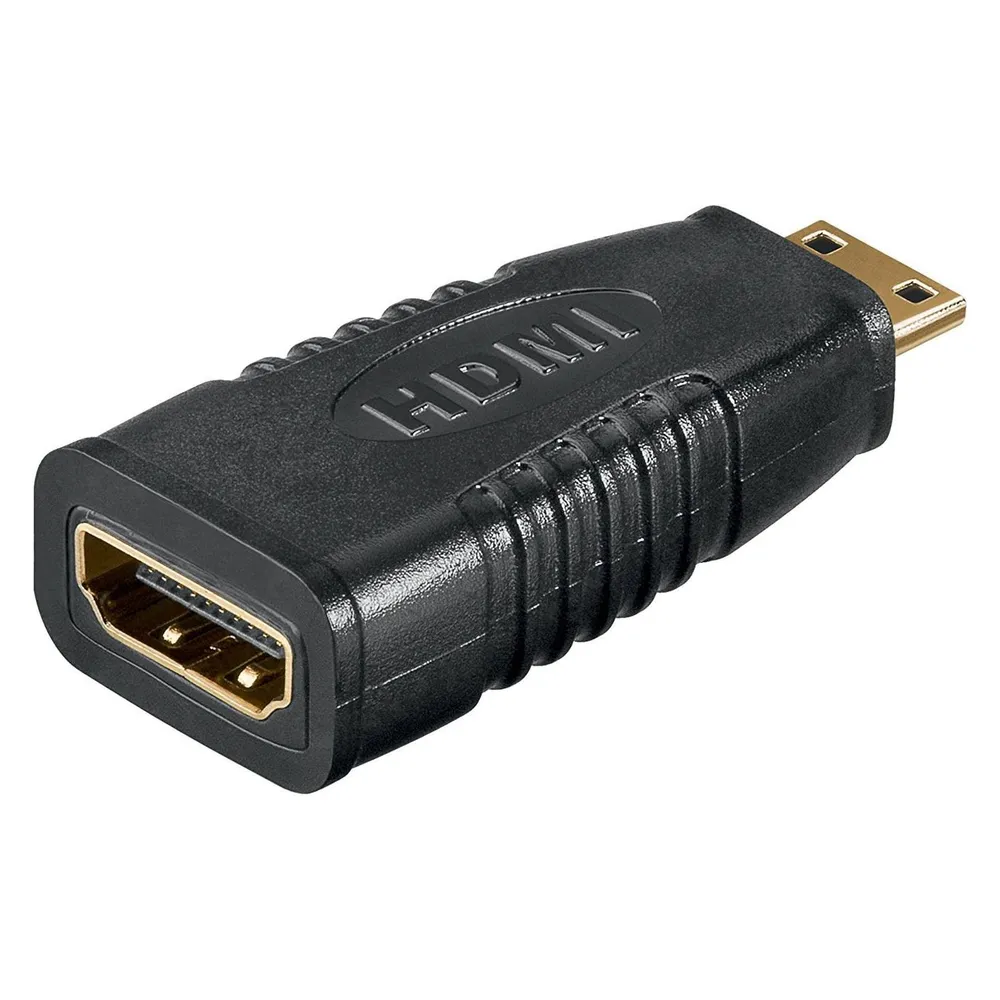 HDMI-Adapter Goobay 68841 Type-A nach Type-C Schwarz