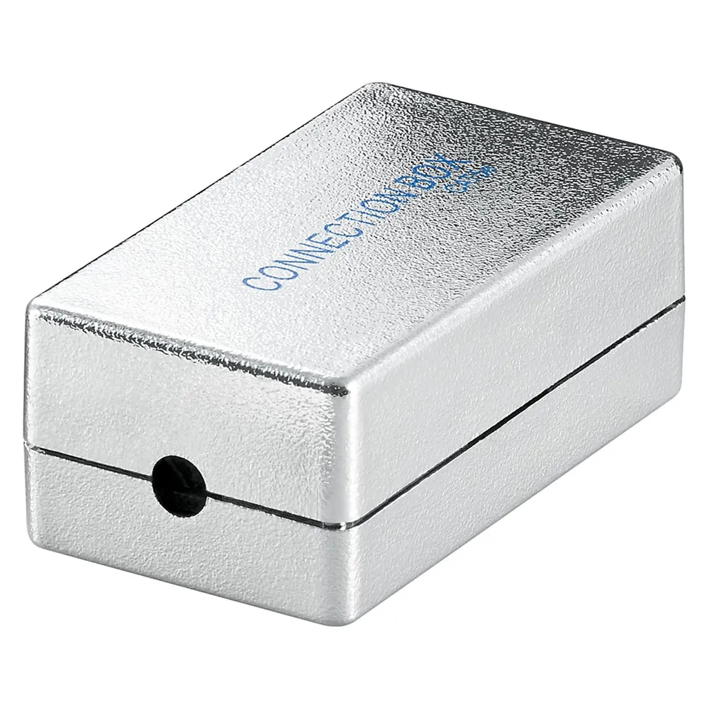 Goobay Wentronic Netzwerk Verbindungs-/ Anschlussbox CAT 5e (100MHz) STP geschirmt