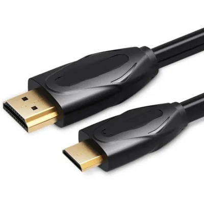 HDMI-Kabel Goobay 74083 Typ A zu Typ C 2m 18 Gbit/s 3D Schwarz