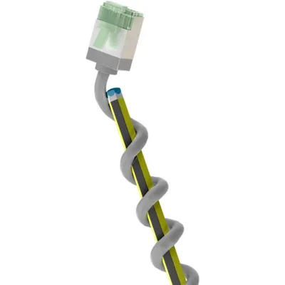 Netzwerkkabel Goobay 74347 Cat8.1 U/FTP 2 m grau
