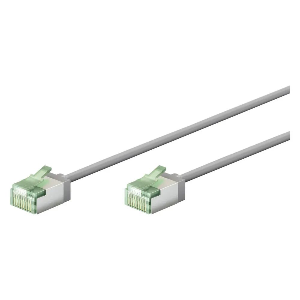Netzwerkkabel Goobay 74348 Cat8.1 U/FTP 3 m grau