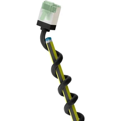 Netzwerkkabel Goobay 74350 0,15 m Cat8.1 U/FTP RJ-45 Schwarz LSZH