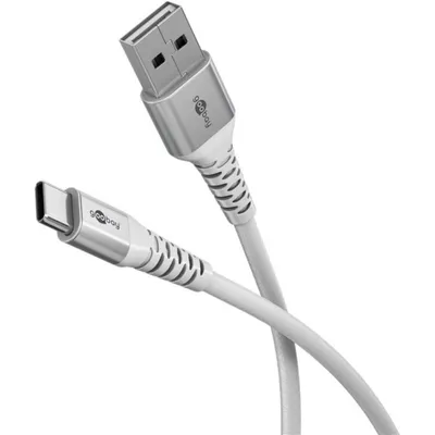 Kabel Goobay 74531 2 m USB-C auf USB-A USB 2.0 Weiß