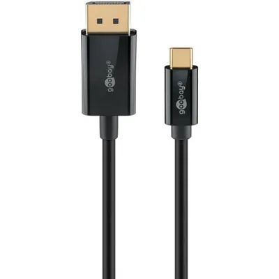 Kabeladapter USB-C auf DisplayPort Goobay 1 m 4K 60 Hz