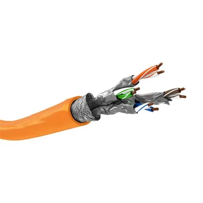 Netzwerkkabel Goobay Cat7a 50 m S/FTP Orange