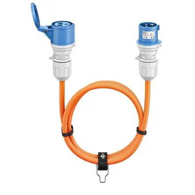 Verlängerungskabel Goobay 76229 10 m IP44 H07RN-F 3G2.5 Kupfer Orange 230 V