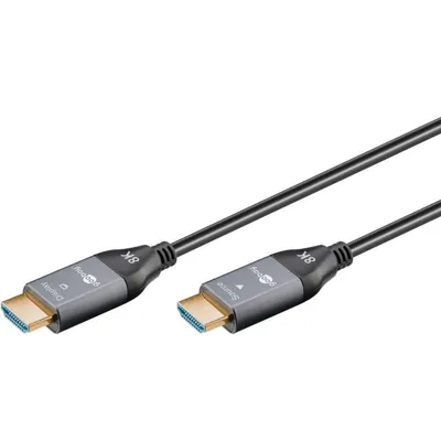 HDMI-Kabel Goobay 76278 50 m Ultra High Speed 48 Gbit/s 8K Schwarz