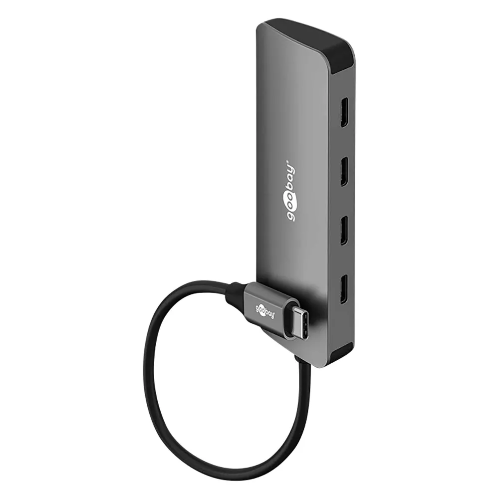 Hub Goobay 4 Ports USB-C 3.1 Modell 76565 Slim Design