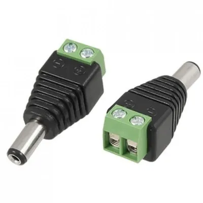 Goobay DC-Stecker, 5,5 x 2,1 mm, schwarz