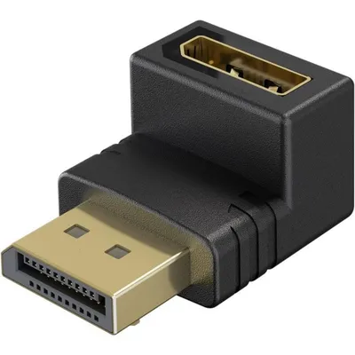 Adapter Goobay 77130 DisplayPort 8K 90° Down Kompakt HDR UHD