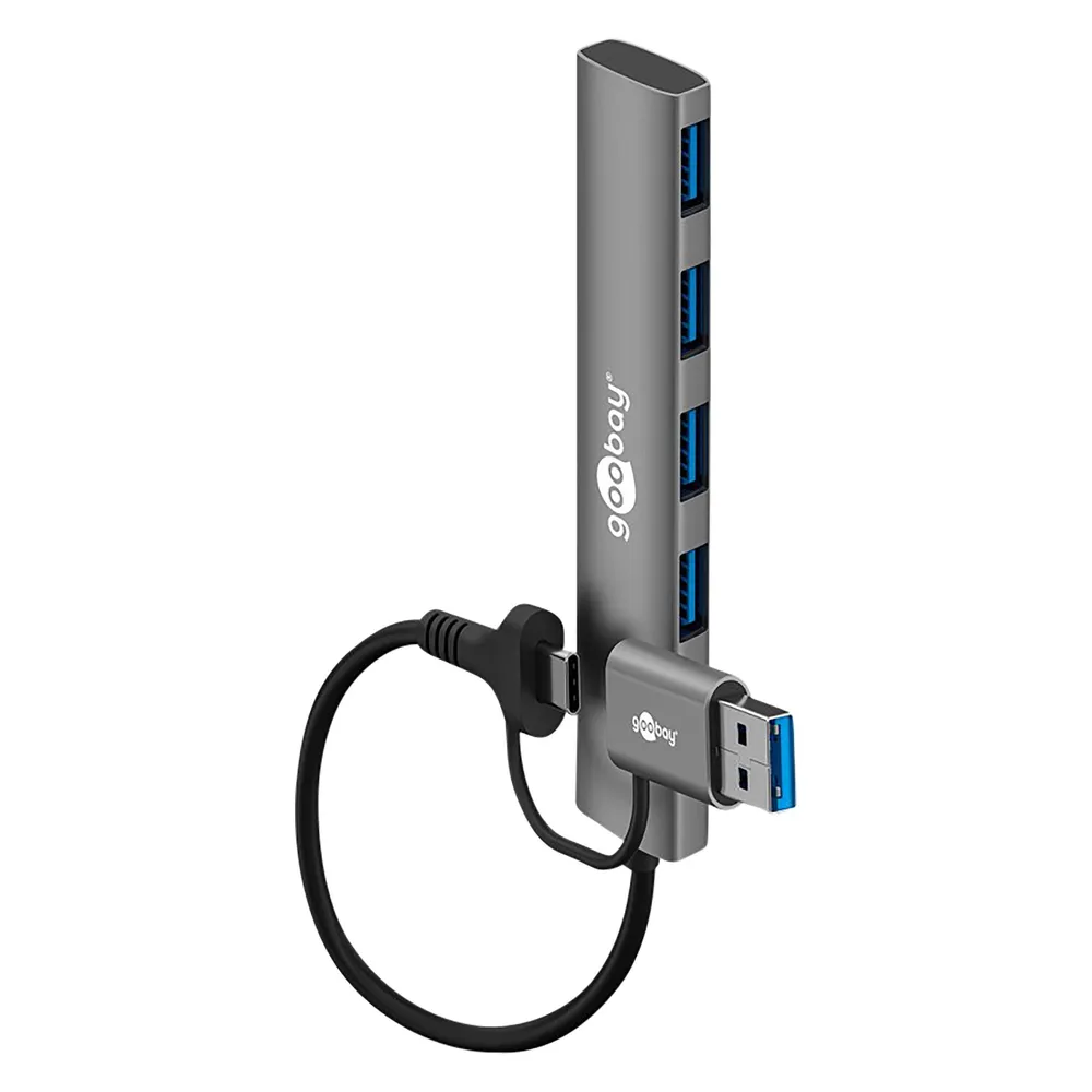 Hub Goobay 4 Ports USB 3.0 Modell 79149 ohne externe Stromversorgung
