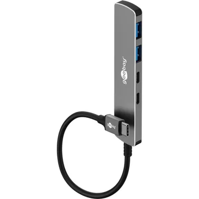 Hub Goobay 4 Ports 5000 Mbit/s Modell 79159 USB-C und USB-A