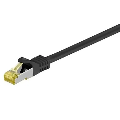 Goobay 91590 Netzwerkkabel Schwarz 1 m Cat7 S/FTP (S-STP)