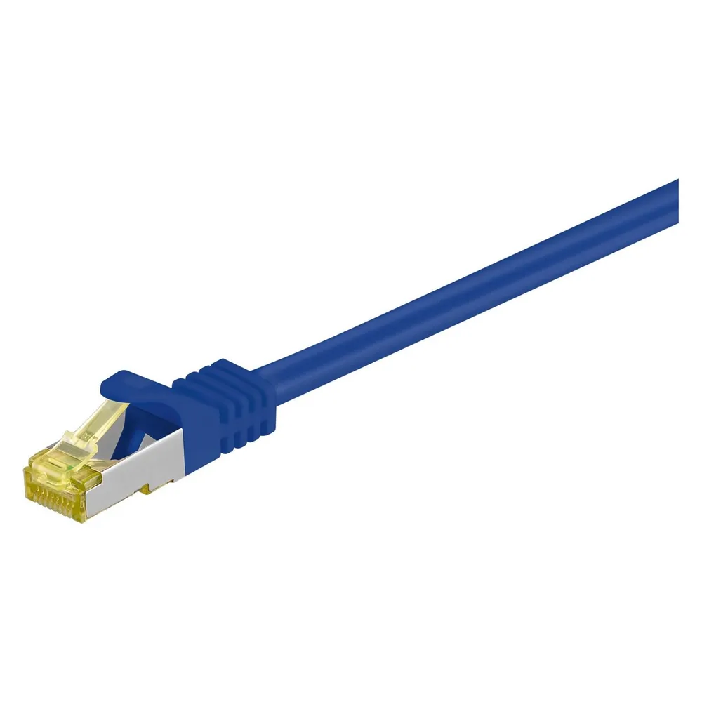 Netzwerkkabel Goobay Cat7 S/FTP 3 m blau