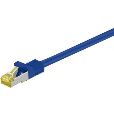 Netzwerkkabel Goobay Cat7 S/FTP 3 m blau
