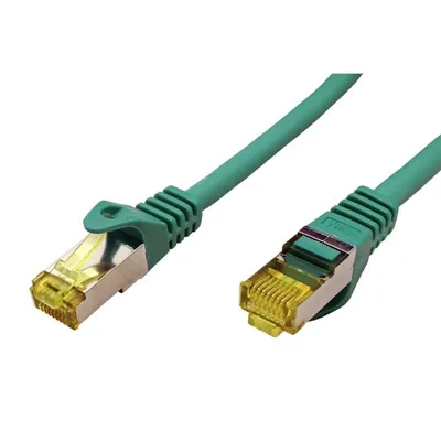 Goobay RJ-45 CAT7 10m Netzwerkkabel Grün S/FTP (S-STP)