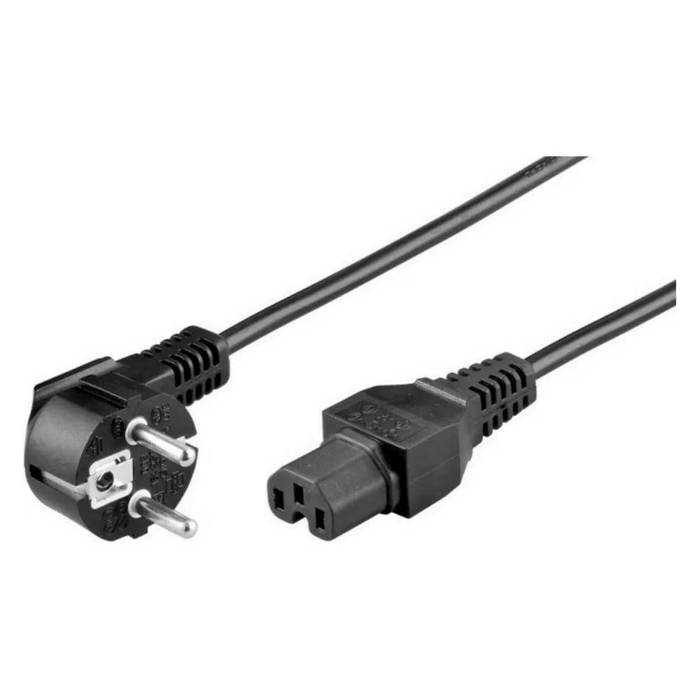 Goobay 93277 Stromkabel Netzstecker Typ F C15-Koppler