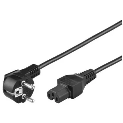 Goobay 93277 Stromkabel Netzstecker Typ F C15-Koppler
