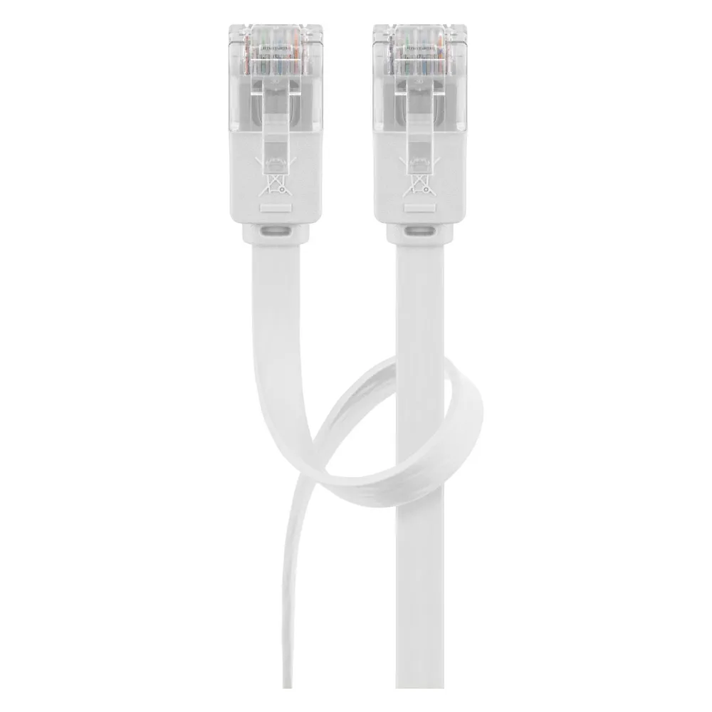 Netzwerkkabel Goobay 93363 10 m Cat5e U/UTP RJ-45 Weiß
