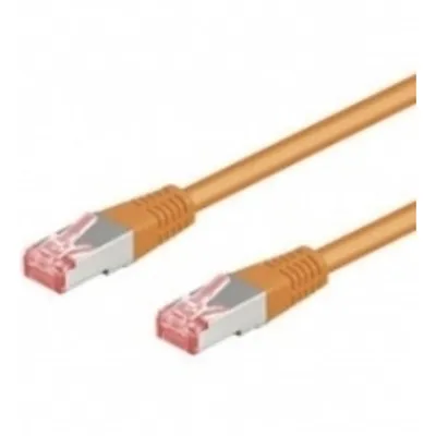 Netzwerkkabel Goobay CAT 6 SSTP PIMF 50 m Orange
