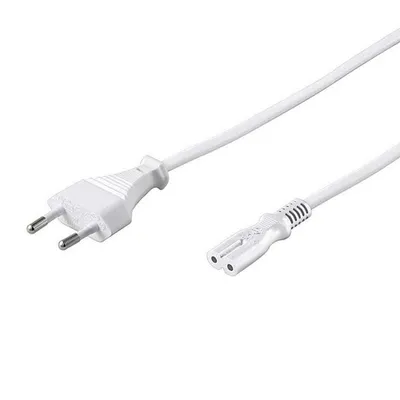 Goobay IEC-320/C7 Netzkabel 3m Weiß