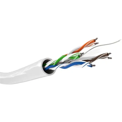 Netzwerkkabel Goobay 94220 305 m Cat6 U/UTP Weiss