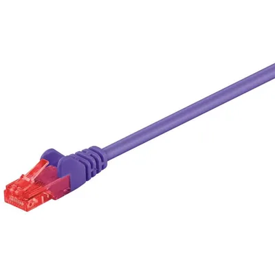 Netzwerkkabel Goobay 95263 1 m Cat6 U/UTP RJ-45 Violett