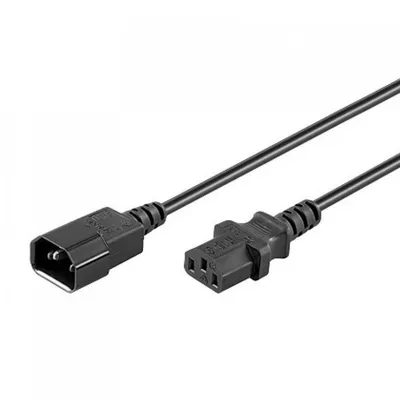 Goobay CPU-Stromkabel C13/C14 3m Schwarz