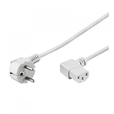 Goobay NK 102 2m Weiß CEE7/7 C13-Koppler