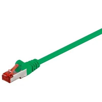 Netzwerkkabel Goobay 95484 Cat6 S/FTP 10 m Grün