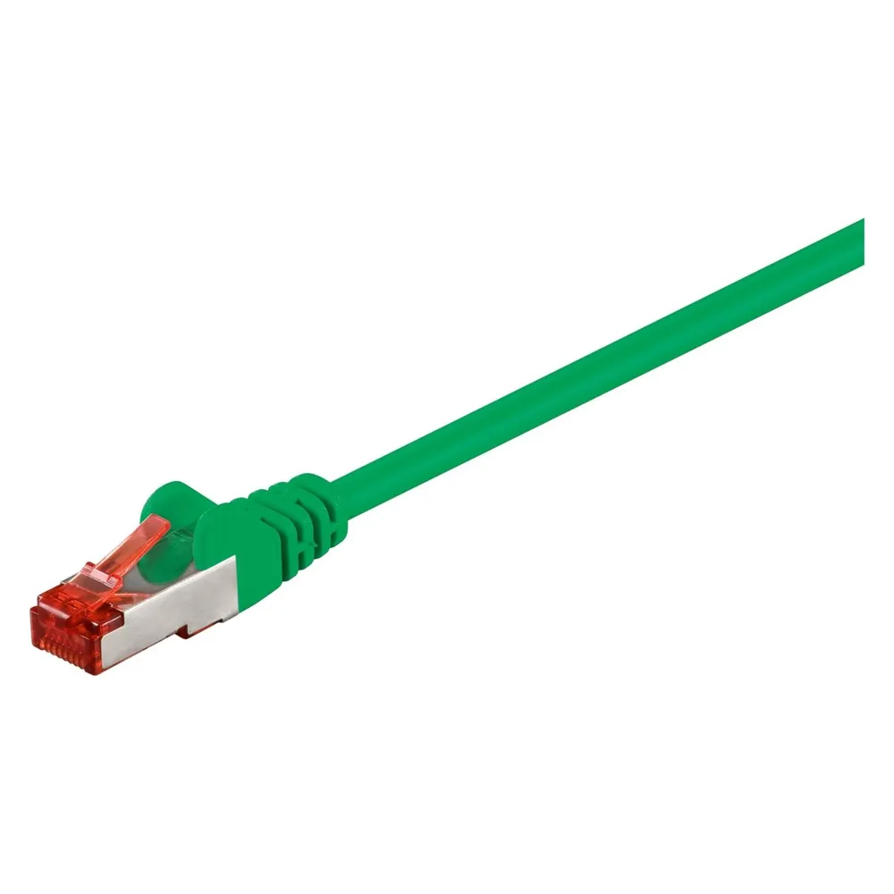 Netzwerkkabel Goobay 95504 Cat6 S/FTP 3 m Grün