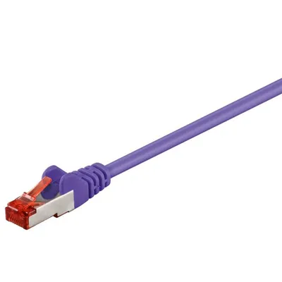 Netzwerkkabel Goobay 95530 Cat6 S/FTP 7,5 m Violett