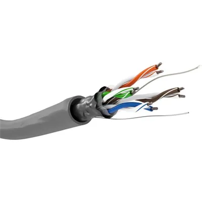 Netzwerkkabel Goobay 95707 305 m Cat5e F/UTP Grau