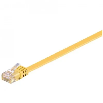 Goobay RJ45 UTP Cat.6 Netzwerkkabel 2m Gelb