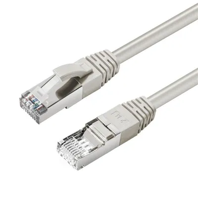 GOOBAY CAT.6 Netzwerkkabel, S/FTP, PIMF, CU, LSZH, grau, 1,0 m