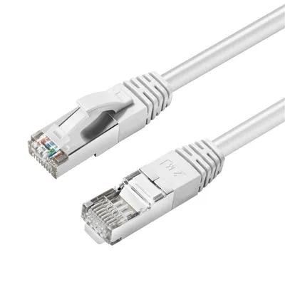 GOOBAY CAT.6 Netzwerkkabel, S/FTP, PIMF, CU, LSZH, weiß, 2,0 m