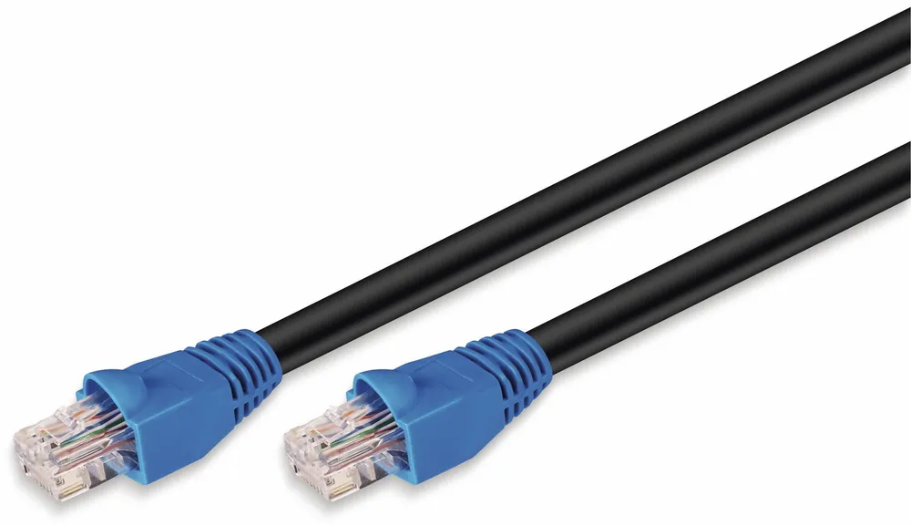 GOOBAY CAT.6 Netzwerkkabel U/UTP, Outdoor, CCA, 40 m