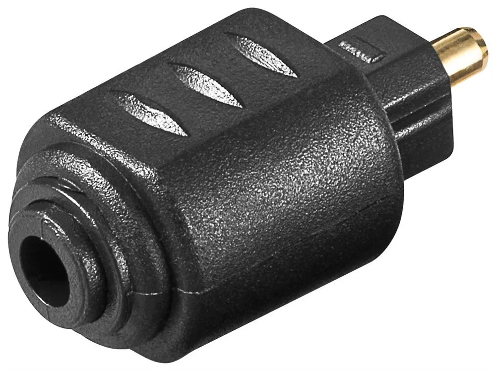 Goobay Goobay TOSLINK Digital Audio-Adapter, Mini-TOSLINK zu TOSLINK - 3,5 m USB-Kabel