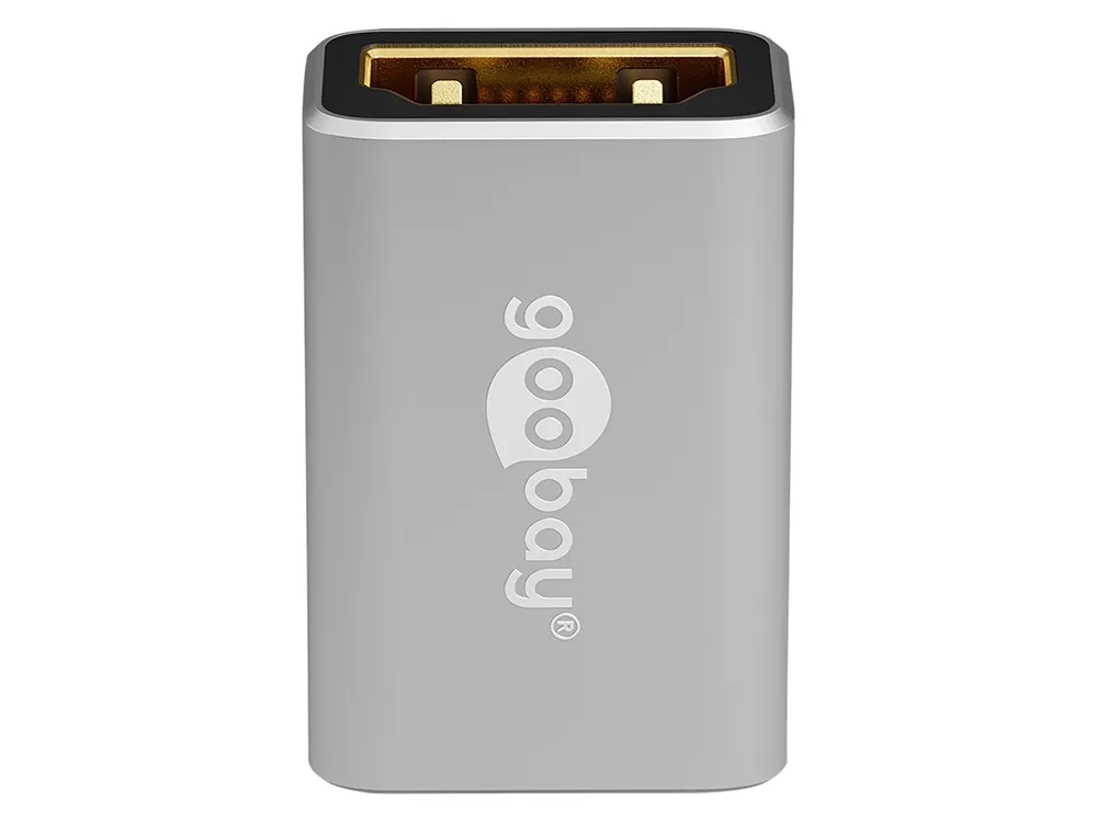 GOOBAY HDMI-Adapter 72008 Kupplung 8k 60Hz vergoldet