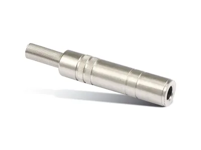 GOOBAY Klinkenkupplung, 6,3 mm, stereo, Metall
