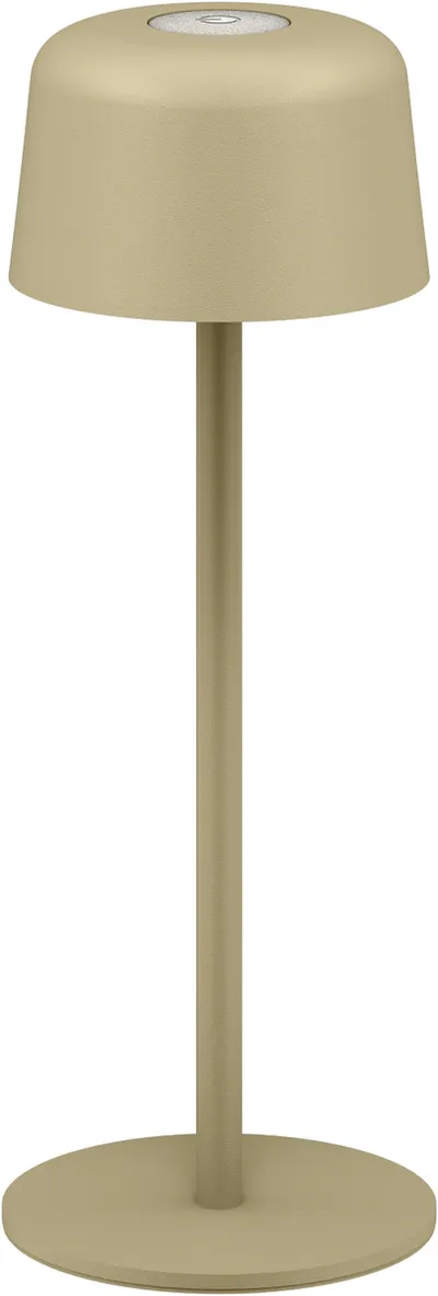 GOOBAY LED-Tischleuchte 77678, 2W, 3000 K, 150 lm, warmweiß, IP44, beige